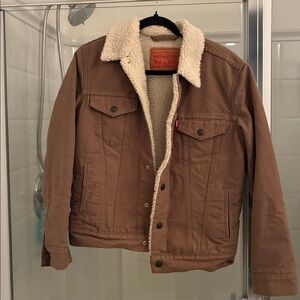 Levi’s Tan Sherpa Jacket
